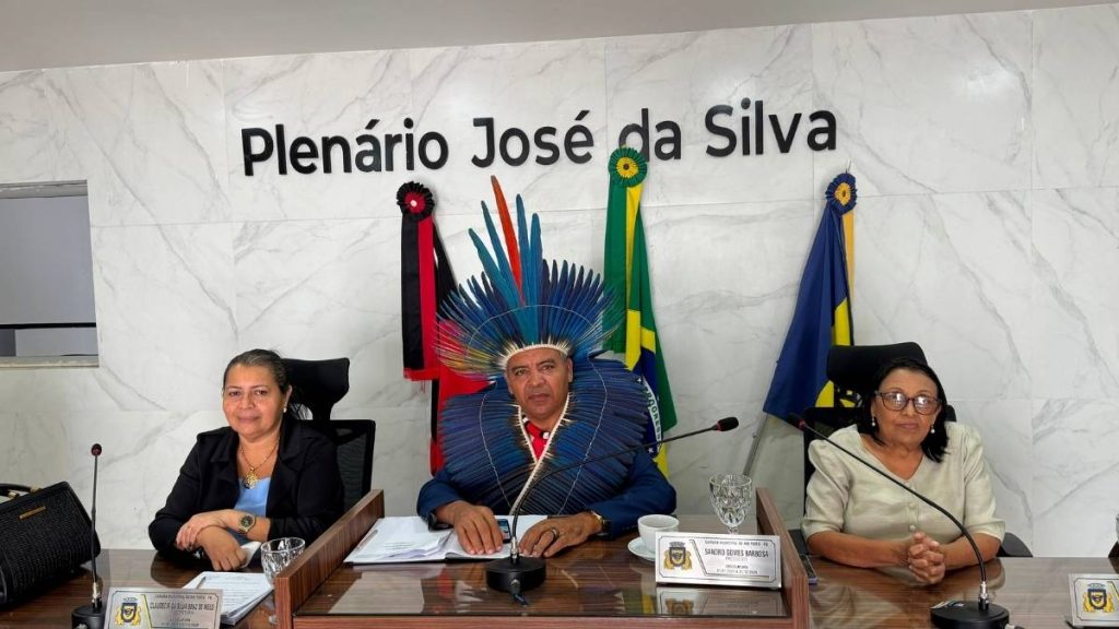 Mesa Diretora da Câmara Municipal de Mamanguape — Foto: Divulgação