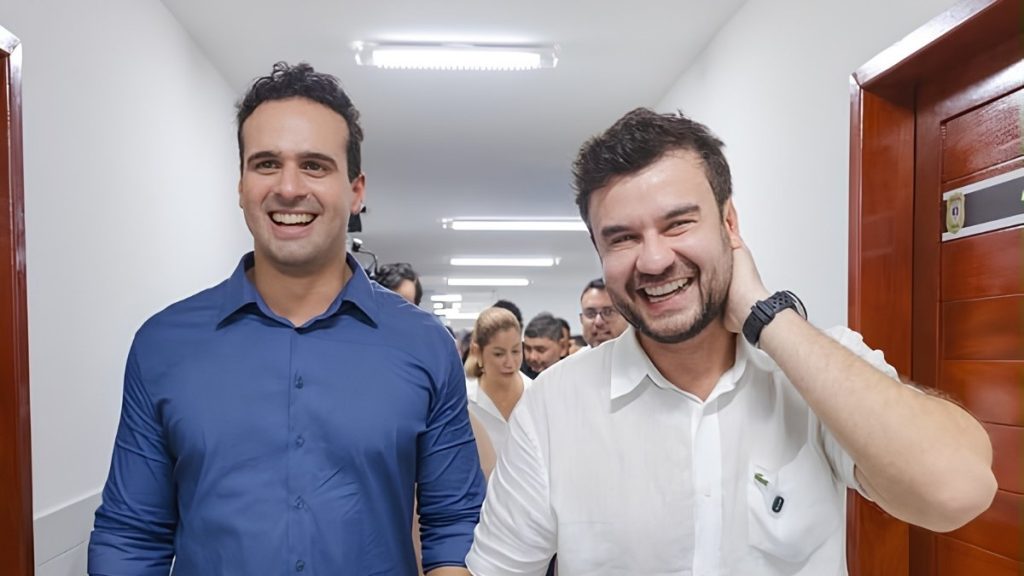 Lucas Ribeiro e Joaquim Fernandes. — Foto: Reprodução/Redes Sociais