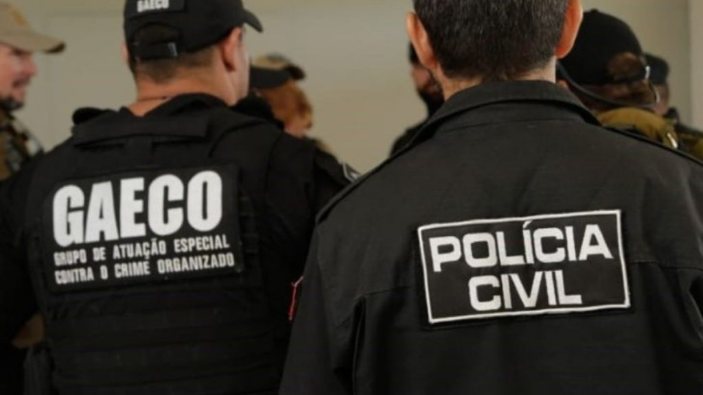 Operação do Gaeco e Draco cumpre mandados de busca e apreensão, na PB e PE. — Foto: Reprodução