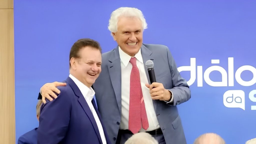 Gilberto Kassab e Ronaldo Caiado — Foto: Divulgação/PSD