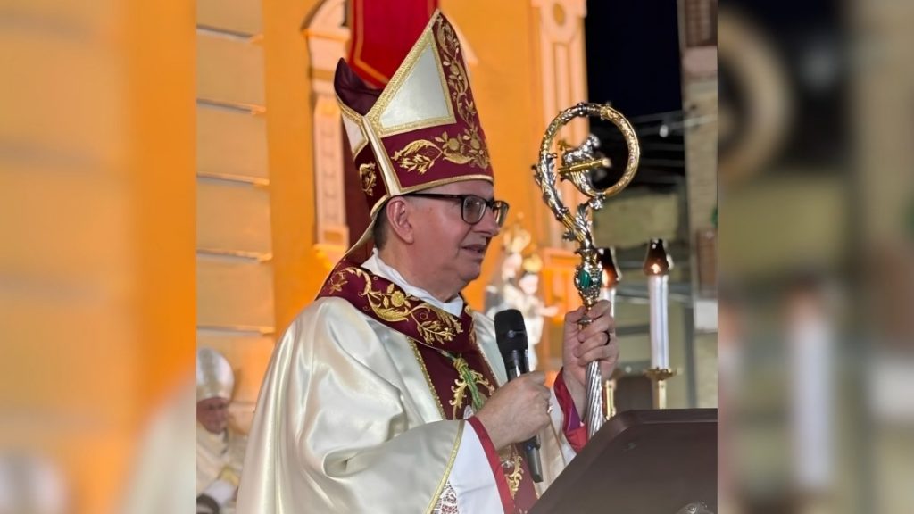 Diocese de Guarabira empossou Dom Edilson Soares Nobre como seu 5º bispo diocesano. — Foto: Diocese de Guarabira