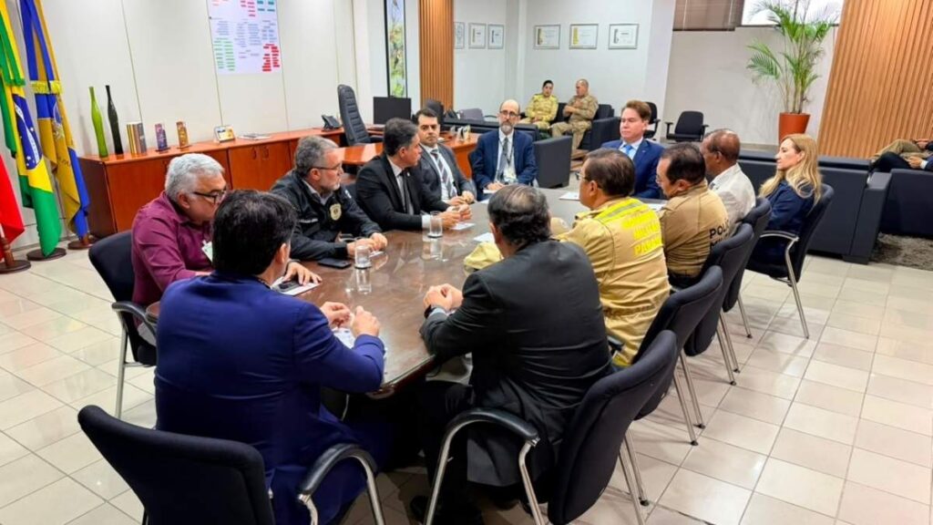 Segurança apresenta ao TRE-PB estrutura de órgãos que atuarão na operação das Eleições 2026. — Foto: Divulgação