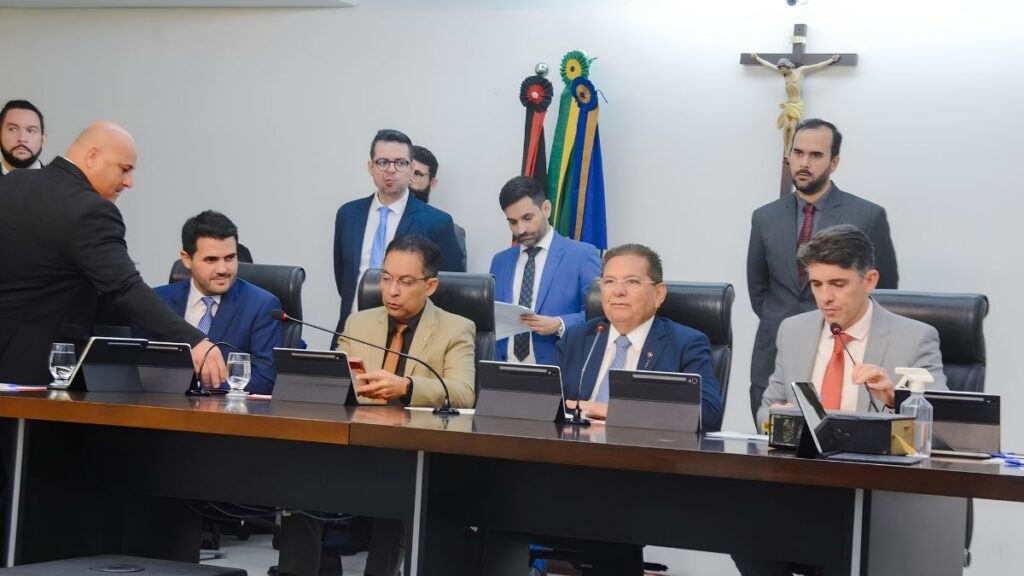 Votação do texto na Assembleia Legislativa da Paraíba — Foto: Divulgação / ALPB