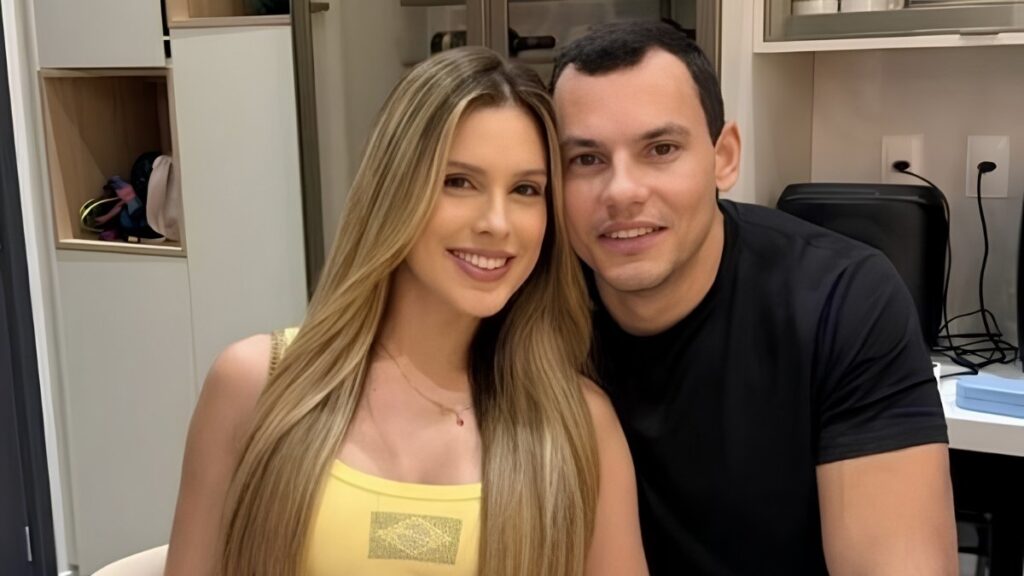 Empresário Christian Medeiros Veiga Dantas Costa e Larissa Maria Leal de Freitas — Foto: Reprodução / Redes Sociais