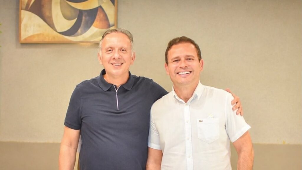 Aguinaldo Ribeiro e Eduardo Brito — Foto: Divulgação