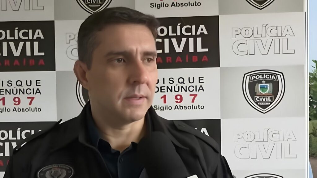 Delegado Braz Morrone está entre os presos da operação — Foto: Reprodução/TV Cabo Branco