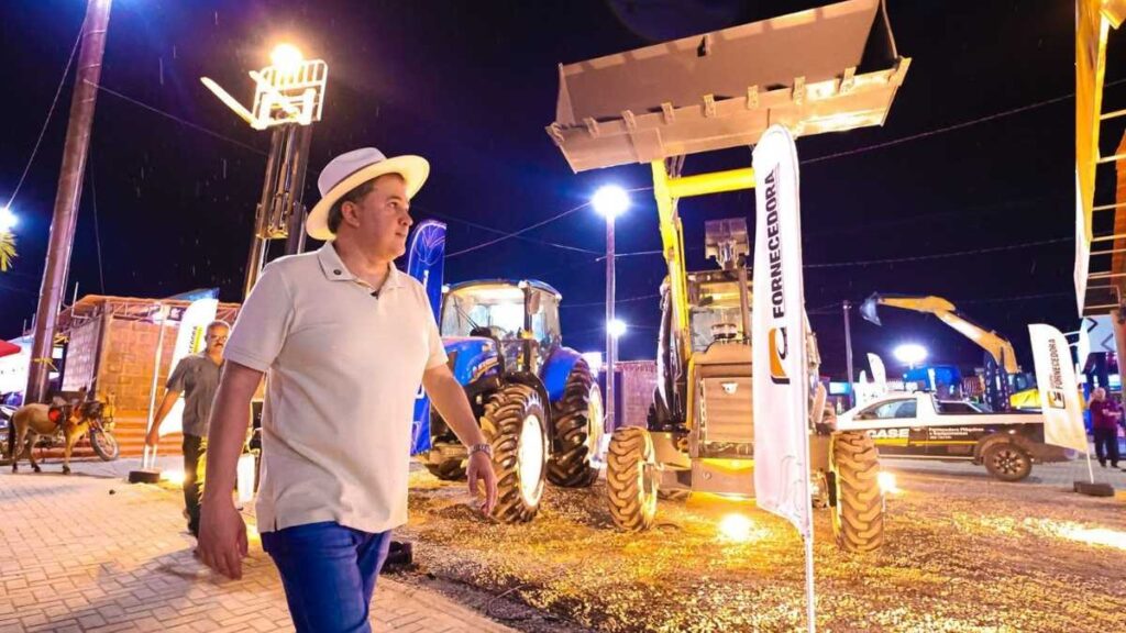 Na Expo Sousa, Efraim defende o agro como motor do desenvolvimento da Paraíba. — Foto: Divulgação