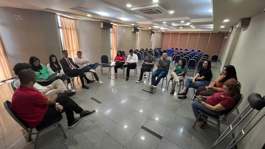 Convenção da Federação Brasil da Esperança na Paraíba ocorreu nesta quarta-feira (5) — Foto: Divulgação/Redes sociais