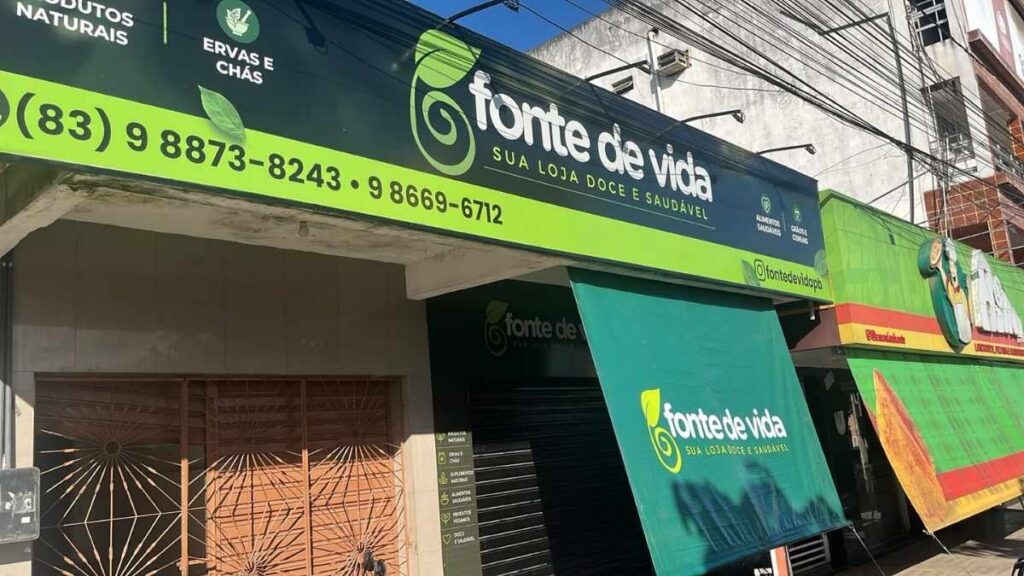 Fonte de Vida inaugura nova loja de produtos naturais em Mamanguape com foco em saúde e bem-estar