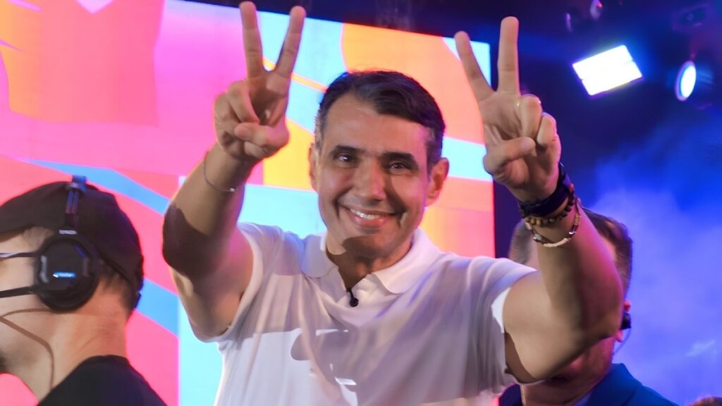 André Gadelha tem candidatura ao Senado registrada no sistema do TSE. — Foto: Reprodução