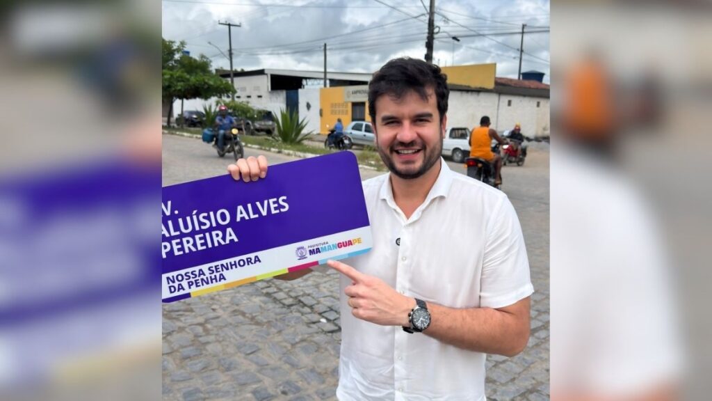 Prefeito Joaquim Fernandes — Foto: Reprodução