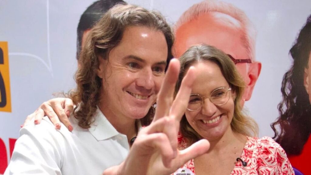 Janine Lucena integra a chapa de Veneziano Vital do Rêgo, candidato à reeleição para o Senado. — Foto: Divulgação