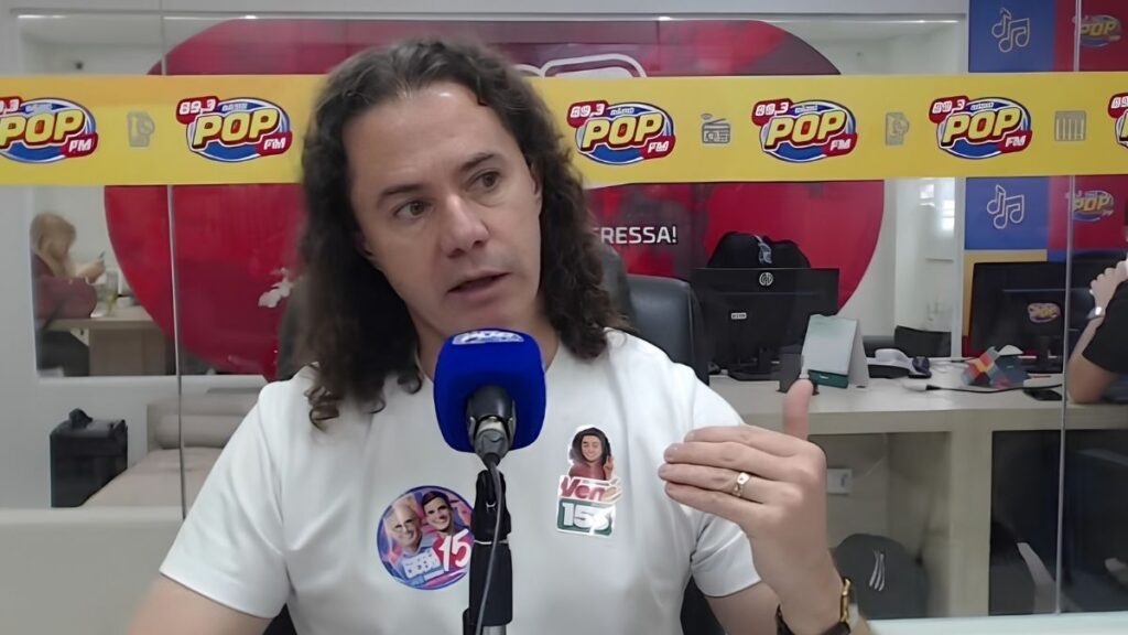 Senador e candidato à reeleição, Veneziano Vital (MDB) — Foto: Reprodução