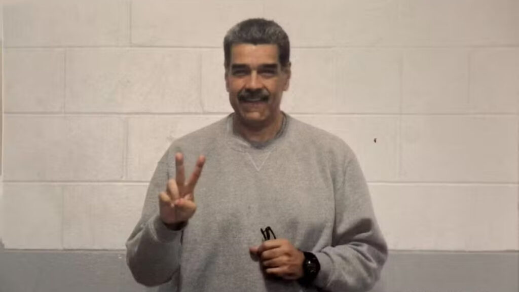 Imagem foi compartilhada junto mensagem atribuída ao ex-presidente da Venezuela. — Foto: Reprodução