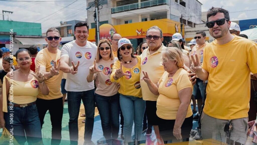 Com apoio da prefeita Daniela Ribeiro, Danielle do Vale participa de mobilização em Mulungu. — Foto: Divulgação