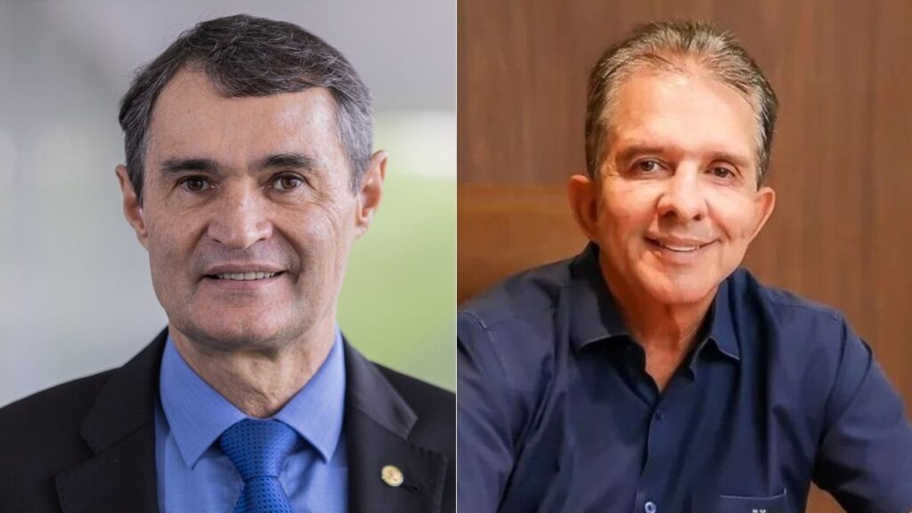 Romero Rodrigues declara apoio a Nabor Wanderley para o Senado — Foto: Reprodução