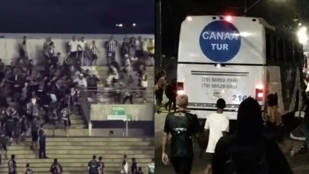 MP pede banimento por 5 anos e R$ 2 milhões contra duas torcidas do Botafogo-PB. — Foto: Reprodução