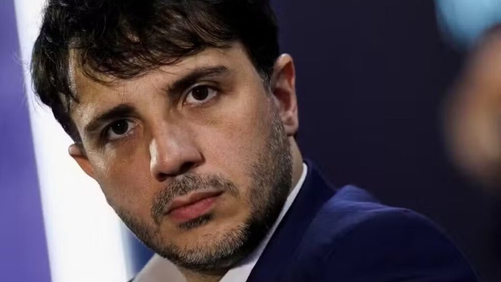 Renan Santos, candidato à presidência da República pelo partido Missão. — Foto: Adriano Machado/Reuters