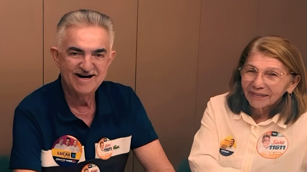 Riseuda Nunes anuncia apoio a João Gonçalves para deputado estadual. — Foto: Reprodução