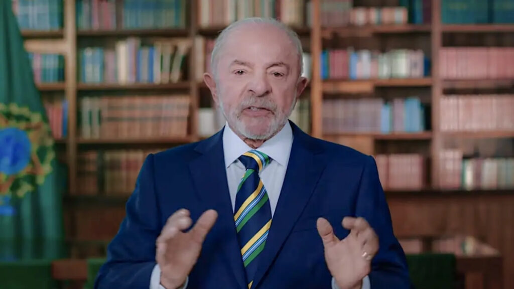Lula — Foto: © Frame LulaOficial/Youtube