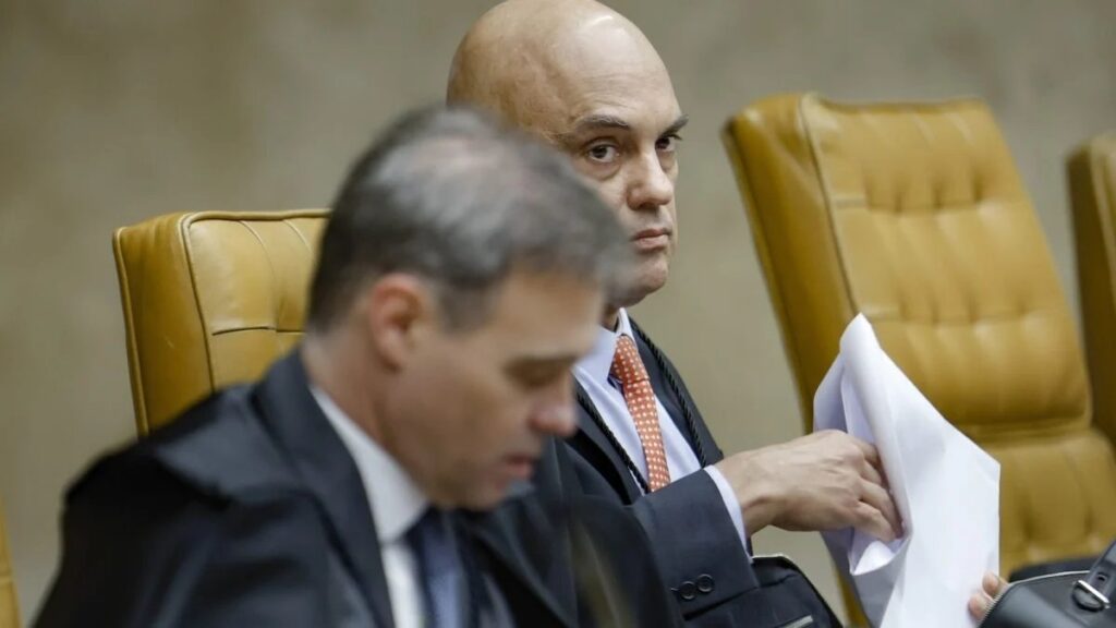 Os ministros vão analisar se Alexandre de Moraes deve ou não ser investigado por sua relação com Daniel Vorcaro. — Foto: Sérgio Lima/Poder360