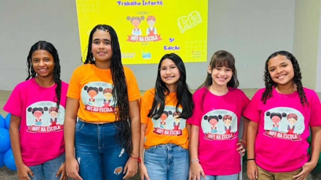 Educação destaca produções de estudantes na etapa municipal da 5ª edição do Prêmio MPT na Escola
