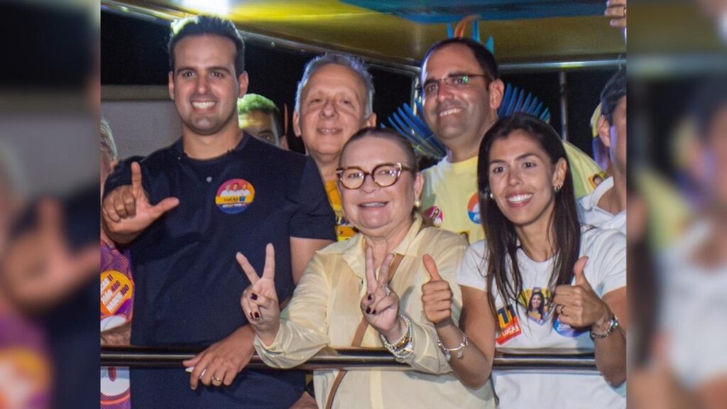 Lucas atende pedido de Magna e anuncia conclusão da estrada de Praia de Campina, Cine Orion, asfalto e pavimentação na zona rural de Rio Tinto. — Foto: Divulgação