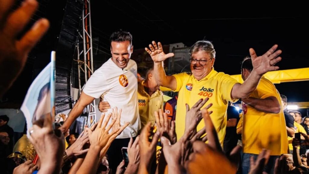 Lucas Ribeiro e João Azevêdo — Foto: Aloísio Abrantes