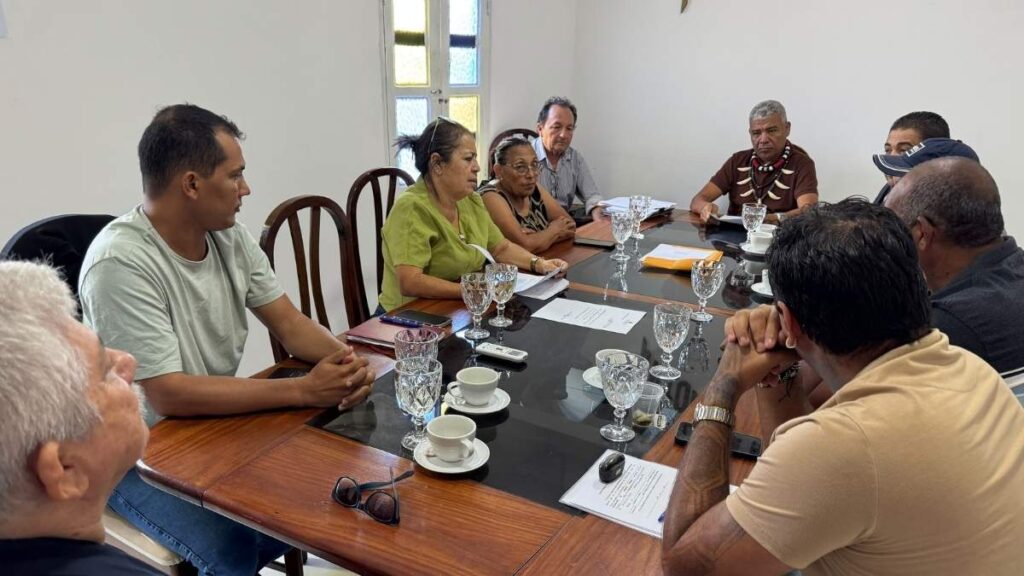 Sessão foi conduzida pelo presidente da Câmara, vereador Cacique Sandro — Foto: Divulgação