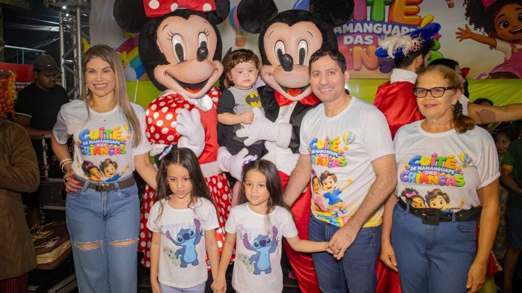 Prefeito Helhinho Souza celebrou o sucesso da Festa das Crianças em Cuité de Mamanguape — Foto: Reprodução