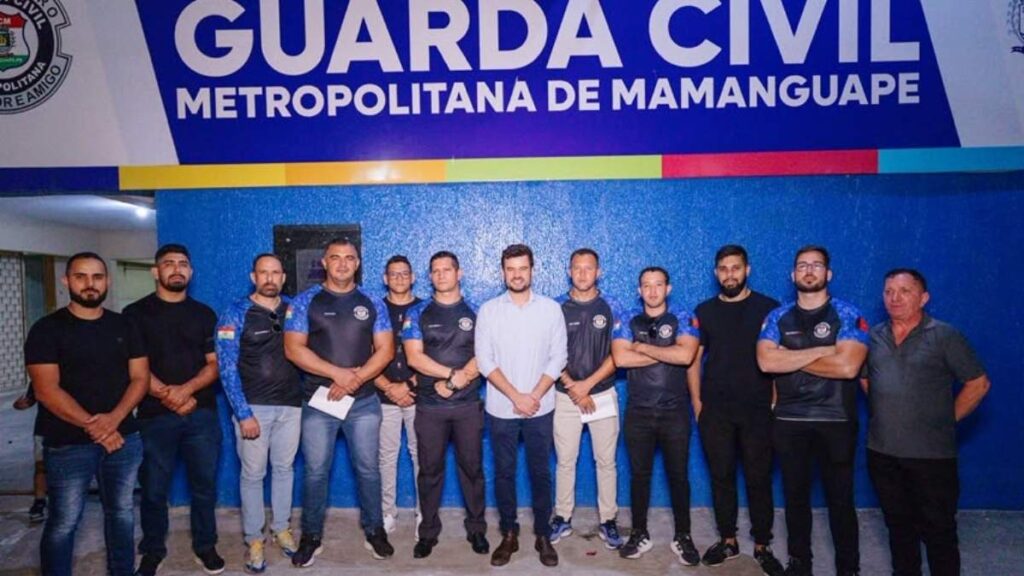 Prefeito Joaquim entrega nova sede da Guarda Civil Metropolitana, empossa novos agentes e publica convocação de efetivo. — Foto: Divulgação