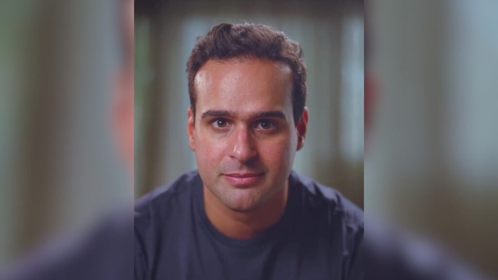 Lucas Ribeiro em vídeo para das redes sociais — Foto: Reprodução / Instagram